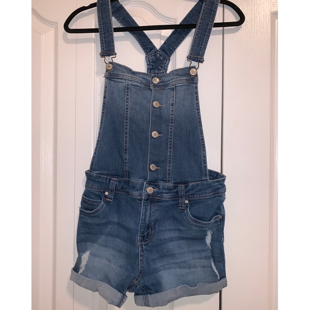 Denim overalls